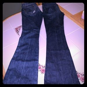 7 for all mankind jeans size 26 2 pairs EUC